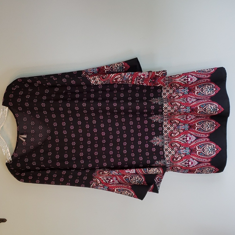 Dress With Bell Sleeves